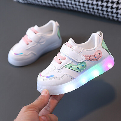 Bērnu kedas bērniem Led apgaismotas apavi zēniem meitenēm gaismas apavi Toddler zibspuldzes gaismas bērniem ikdienas apavi Studentu apavi