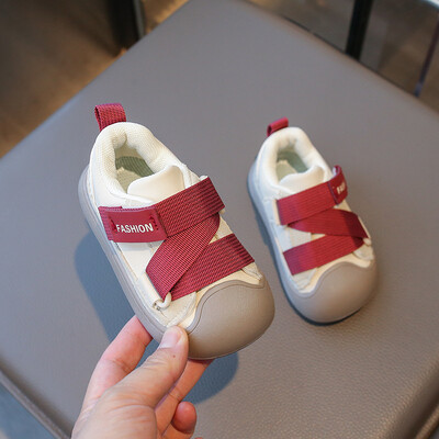 2024 Noua pantofi pentru copii pantofi ocazional pentru copii pantofi sport cu cerc și buclă pentru băieți fete tenis flexibili sugari pantofi plat anti-alunecare