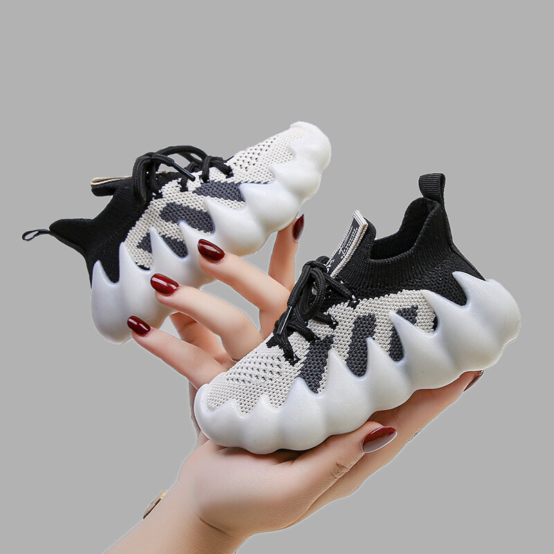 Pantofi ușori pentru copii, pantofi casual respirabili, pentru băieți, fete, anti-alunecare, pentru copii, pantofi de mers în aer liber, mărimea 28-30