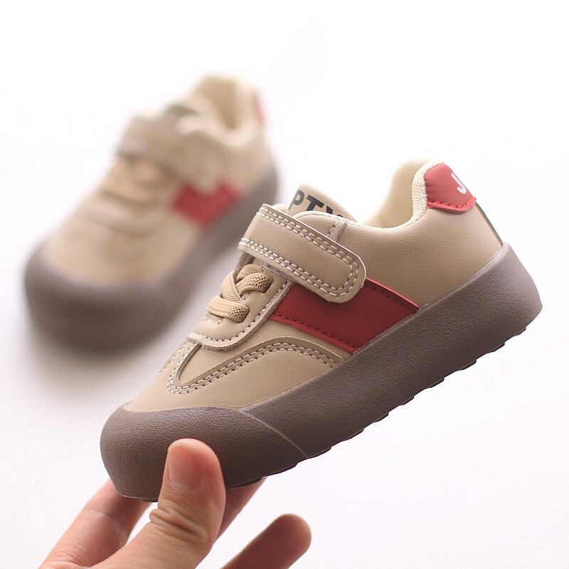 Zēniem, meitenēm, ikdienas apavi Toddler Fashion Hook Fisrt Walkers 2024. gada rudens Jauni bērnu apavi Bērnu āra apavi