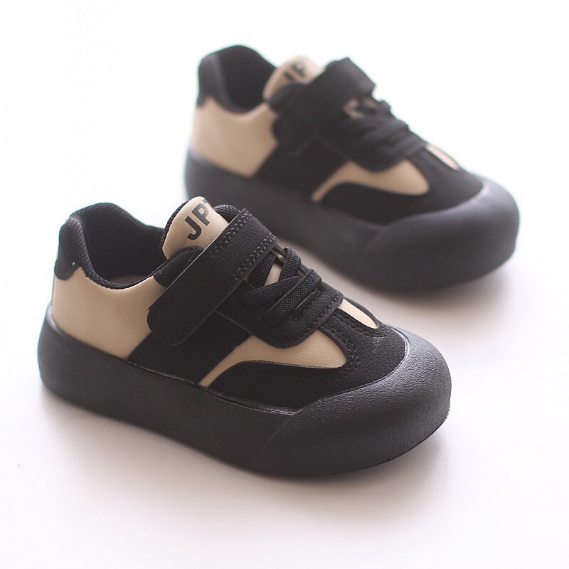 Zēniem, meitenēm, ikdienas apavi Toddler Fashion Hook Fisrt Walkers 2024. gada rudens Jauni bērnu apavi Bērnu āra apavi