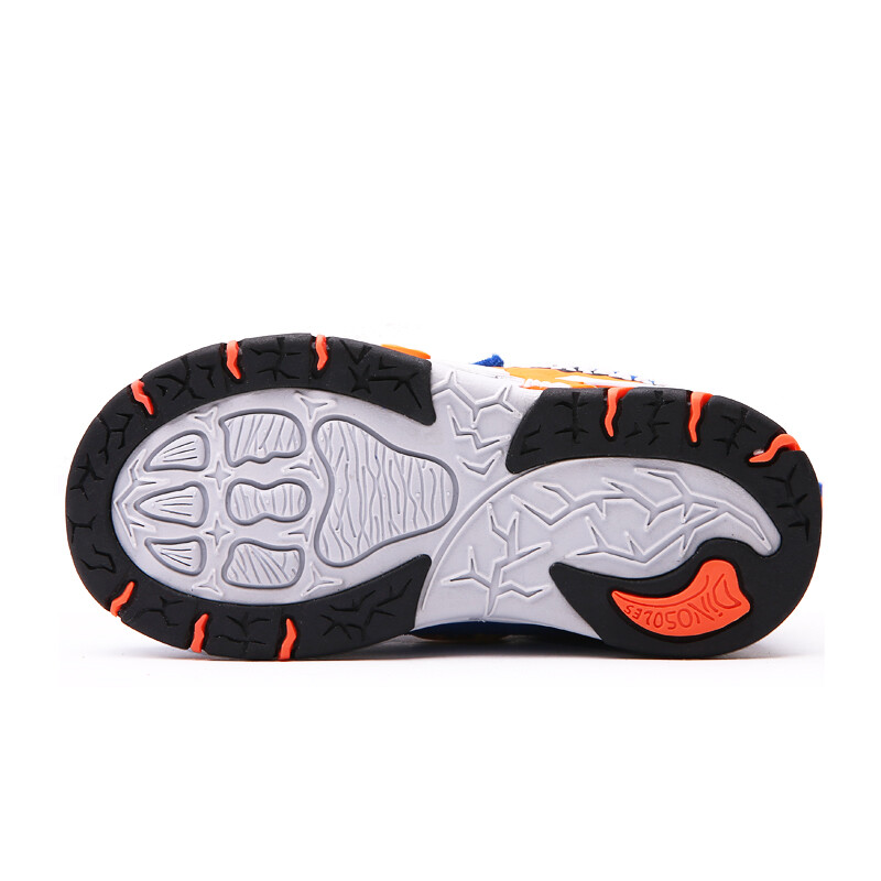 EXDINO Pantofi pentru copii Dinozaur LED Pantofi strălucitori Băieți Toamnă Super piele Micut Copii Runnning în aer liber Pantofi sport Moda