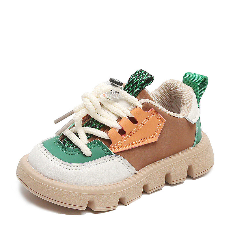Dječje Pu prozračne tenisice 2023. Proljeće Jesen Nove dječje cipele s mekim dnom Ležerne cipele Cipele za malu djecu za dječake Djevojčice Ležerne cipele