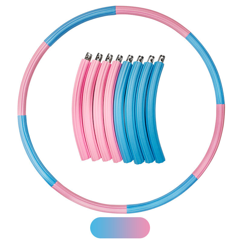 Uus kahevärviline NBR poorsest kummist rõngas, plastist kõhtu salendav Fitness eemaldatav rõngas