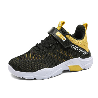 2024 Nové detské bežné topánky, chlapčenské priedušné športové topánky, letné sieťované detské študentské topánky so suchým zipsom, veľkosť 28-39