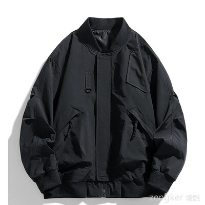 Proljeće jesen Jakna velikih veličina Muški džepni široki kaput modne marke 130 kg 7XL bomber jakna 5XL 6XL radna jakna