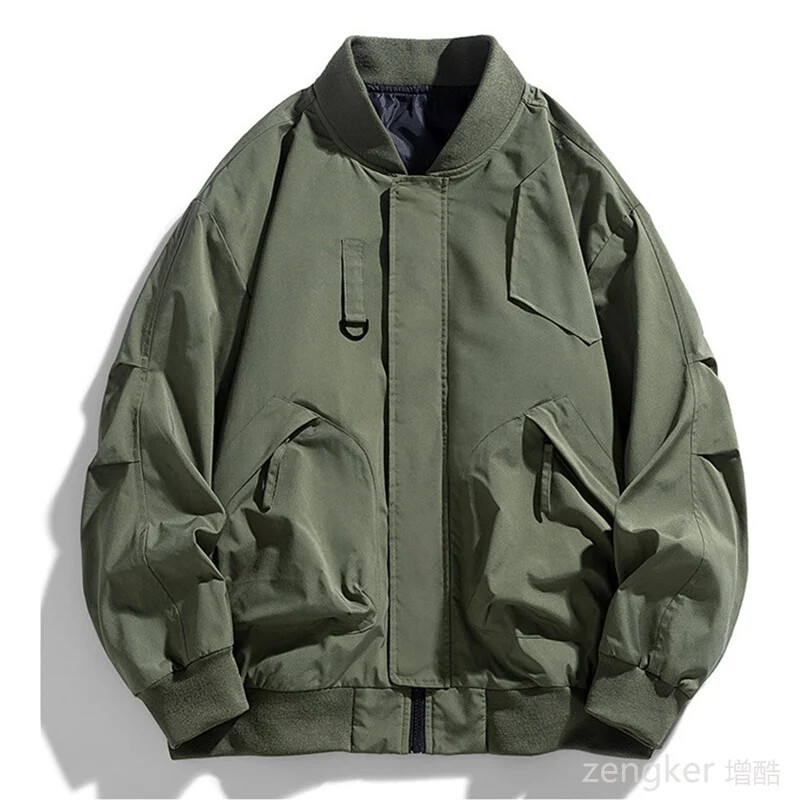 Proljeće jesen Jakna velikih veličina Muški džepni široki kaput modne marke 130 kg 7XL bomber jakna 5XL 6XL radna jakna