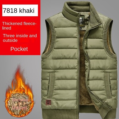 Mētelis Ziemas Vīriešiem Darba Veste Bezpiedurknēm Medības Daudzkabatu Vīriešu Golfs MAN Makšķerēšanas Apģērbs Kempings Taktiskās Jakas Tīkla rāvējslēdzējs