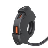 Motociclete Încărcător universal QC3.0 USB Încărcare rapidă Suport de montare pentru ghidon, rezistent la apă, Dock de încărcare TYPE-C Interfață SAE