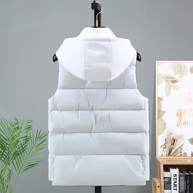 brand Muški zimski prsluk Muški topli podstavljeni prsluk Kaput 2021. Zimska muška jakna bez rukava Muški ležerni donji prsluci