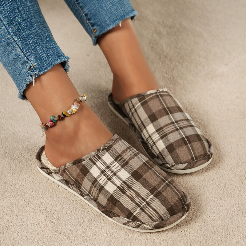 modne tople jesenske i zimske tanke niske papuče za unutarnje vanjske papuče za muškarce i žene za parove Putne kućne papuče