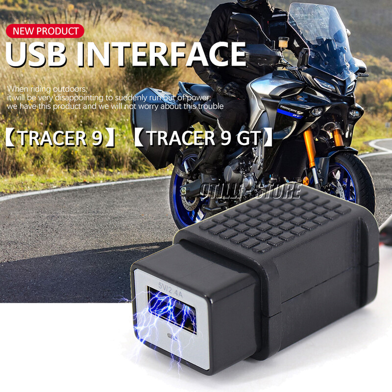 Încărcător USB pentru motociclete, accesorii adaptoare pentru încărcător impermeabil, pentru Yamaha Tracer 9 GT TRACER 900 GT Tracer 7 2021 2022