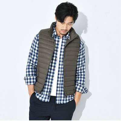 NewBang 7XL pentru bărbați, fără mâneci, caldă, vestă ultra ușoară, cu puf, pentru bărbați, iarnă, solidă, fără mâneci, pentru bărbați, ușoară, impermeabilă.