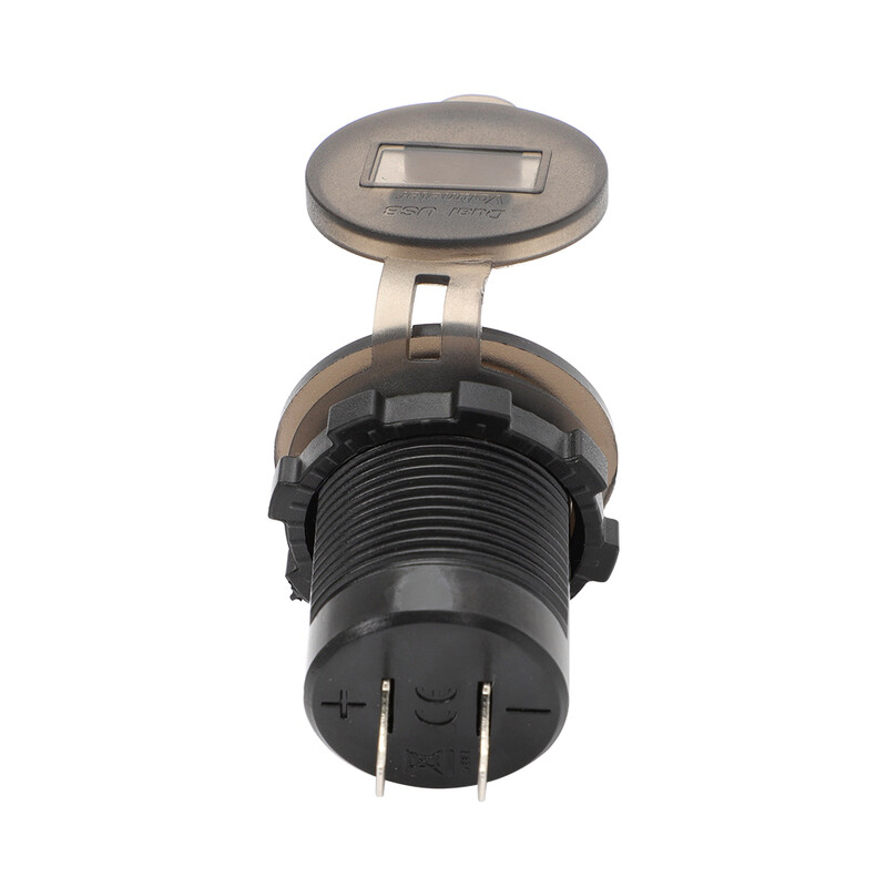 Pentru Yamaha Tracer 900 MT09 FZ09 QC3.0 Dual USB Încărcător pentru motociclete Adaptor priză Plug&Play Port auxiliar cu piese de cablu