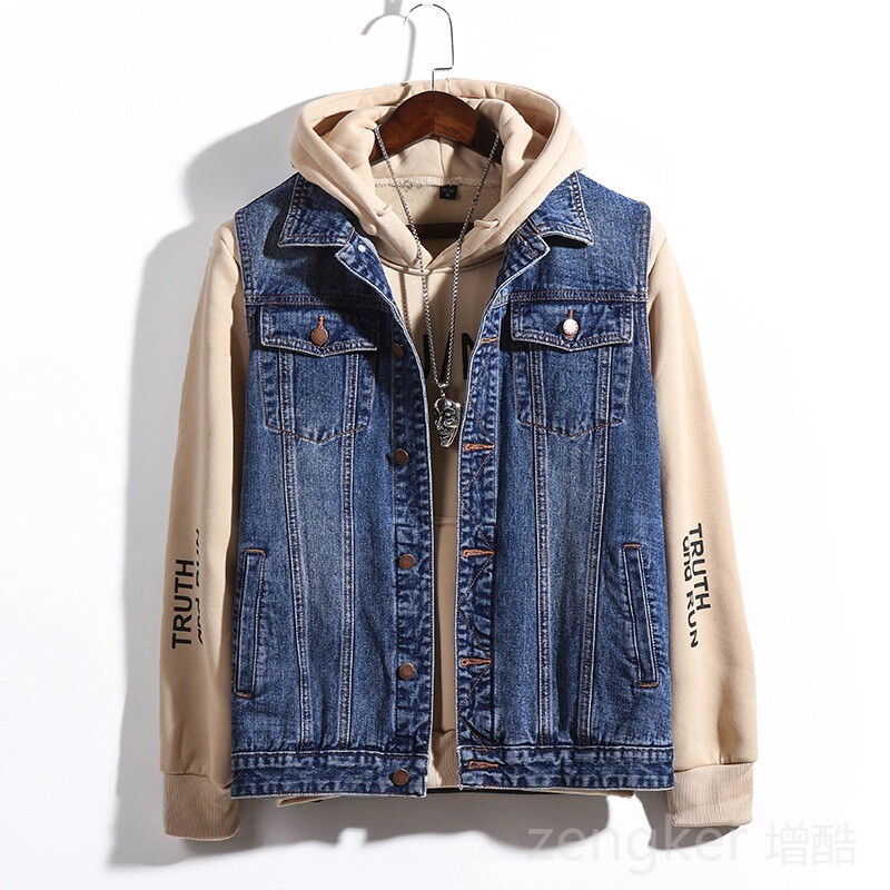 Jachetă de blugi pentru bărbați Vestă de cowboy fără mâneci Mărimi mari 5XL-7XL Vestă frumoasă pentru bărbați Paltoane fără mâneci