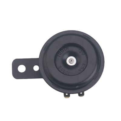 Motocikla elektriskās skaņas signāla komplekts Universālie ūdensizturīgie apaļie skaļruņi 12V signāltaure 1,5A 105db signāls motociklu piederumiem