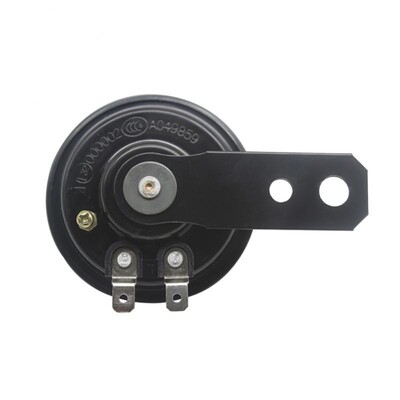 Kit claxon electric universal pentru motociclete 12V 1.5A 105db Difuzoare rotunde cu claxon tare rezistente la apa pentru scooter, ciclomotor, Dirt Bike ATV