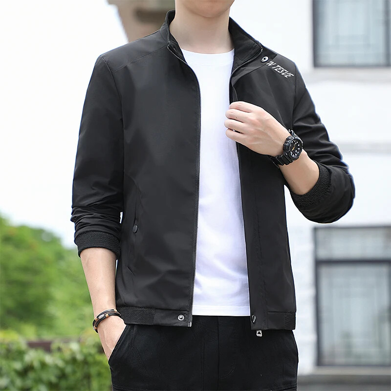 2024. aasta uus kevad-sügis Korea väljaanne Meeste jope Sügisene äri Vaba aeg Spordimantel Kevadsuvine Bomber-jope Meeste Rõivad