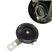 Motociklistička sirena 12V Super glasan vodootporni okrugli zvučnik Univerzalni skuter Motocikl E-bicikli Mopedi Električna sirena Kit Dodaci