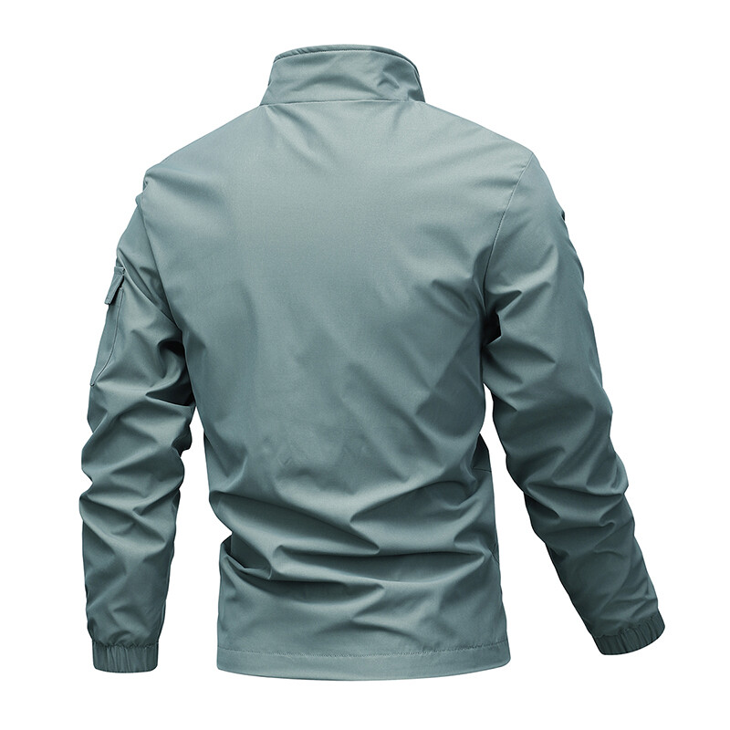 Jachetă de bombardier pentru bărbați la modă 2024, primăvară, vară, ocazional, în aer liber, jachetă de port, jachete pentru bărbați, paltoane