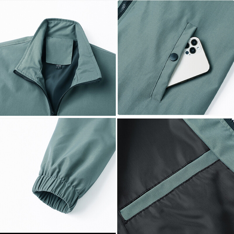 Jachetă de bombardier pentru bărbați la modă 2024, primăvară, vară, ocazional, în aer liber, jachetă de port, jachete pentru bărbați, paltoane