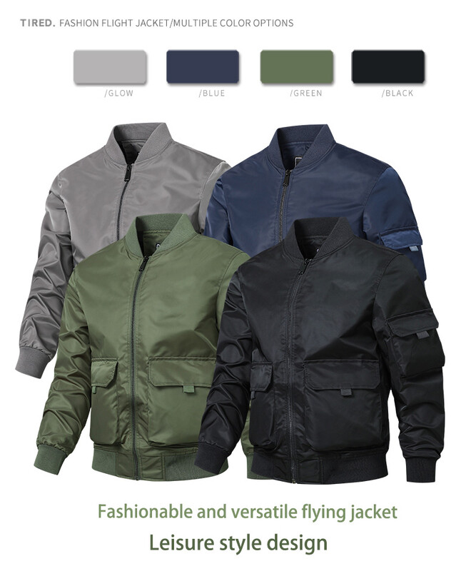 MA-1 Američka radna pilotska jakna, muška proljetna i jesenska bejzbolska odijela, trendi jakna, muška vojna motociklistička jakna