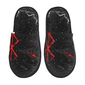 Japāna Anime Berserk Guts Mājas kokvilnas čības Neslīdošas Mājīgas mājsaimniecības kokvilnas kažokādas čības Guļamistaba