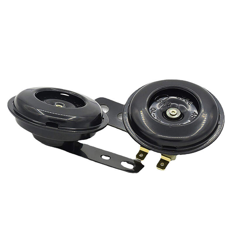 1PC motorollera mopēda netīrumu velosipēda kvadracikla daļas Universāls motocikla signāla komplekts gaisa signāls 12v 1,5A 105db ūdensizturīgs apaļš skaļrunis