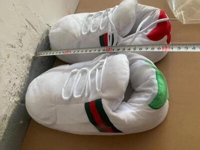 Ziemas siltas čības Sieviešu/vīriešu jauki mājas apavi Ziemassvētku unisex kedas mājas grīda Kokvilnas zābaki Sieviešu plīša slīdņi čības