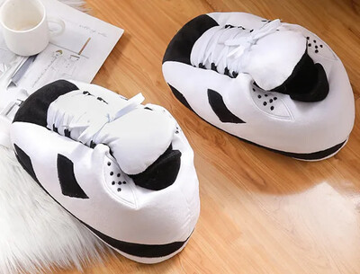 Ziemas siltas čības Sieviešu/vīriešu jauki mājas apavi Ziemassvētku unisex kedas mājas grīda Kokvilnas zābaki Sieviešu plīša slīdņi čības