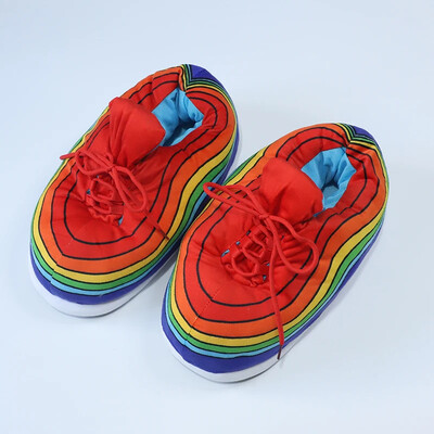 Ziemas siltas čības Sieviešu/vīriešu jauki mājas apavi Ziemassvētku unisex kedas mājas grīda Kokvilnas zābaki Sieviešu plīša slīdņi čības