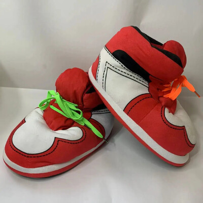 Ziemas siltas čības Sieviešu/vīriešu jauki mājas apavi Ziemassvētku unisex kedas mājas grīda Kokvilnas zābaki Sieviešu plīša slīdņi čības