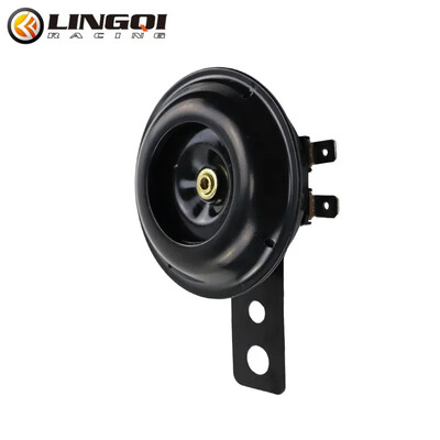LINGQI RACING Motocikla 12V ūdensnecaurlaidīgs signāltaures skaļrunis, brīdinājuma skaņas signālierīces Pit Dirt Bike motokrosa piederumiem