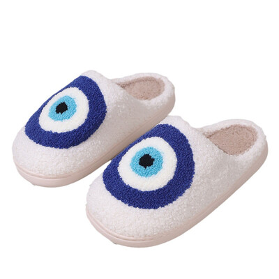 Ringi kohevad sussid Sügis- ja talvekodu siseruumides puuvillased sussid sooja paksu põhjaga kodu plüüsis sussid