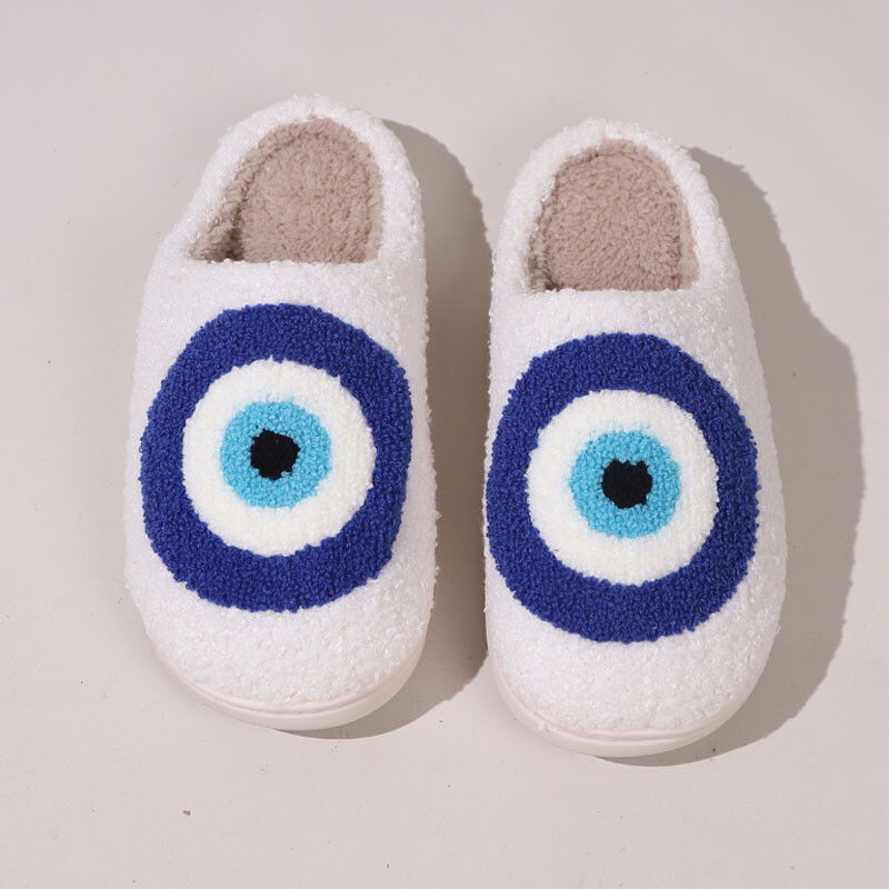 Ringi kohevad sussid Sügis- ja talvekodu siseruumides puuvillased sussid sooja paksu põhjaga kodu plüüsis sussid