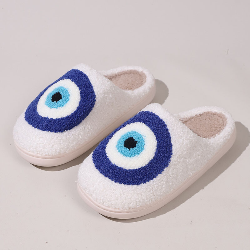 Ringi kohevad sussid Sügis- ja talvekodu siseruumides puuvillased sussid sooja paksu põhjaga kodu plüüsis sussid