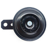 Universalus motociklo elektrinis garso signalo rinkinys 12V 1,5A 105db vandeniui atsparūs apvalūs garsiakalbiai, skirti motorolerio mopedo purvo dviračiui ATV