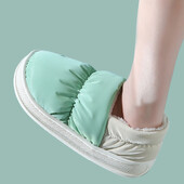 Ženske plišane, tople čizme za snijeg, protuklizne, debele pete, pamučne cipele, udobne, deblje, kućne papuče, čizme na navlačenje, cipele za unutra vani