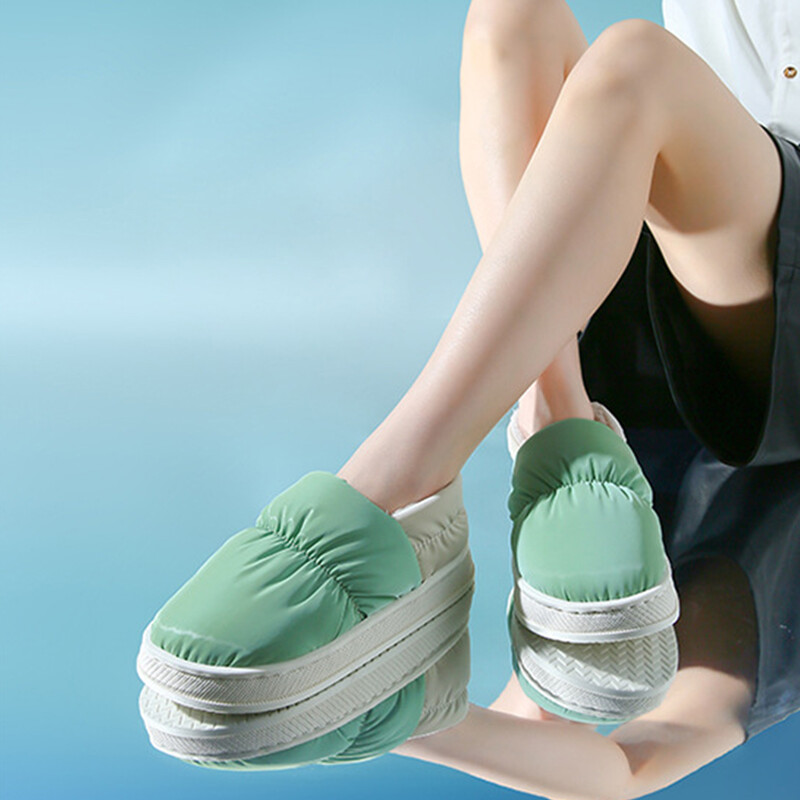 Ženske plišane, tople čizme za snijeg, protuklizne, debele pete, pamučne cipele, udobne, deblje, kućne papuče, čizme na navlačenje, cipele za unutra vani