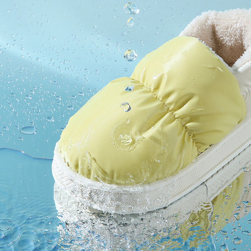 Ženske plišane, tople čizme za snijeg, protuklizne, debele pete, pamučne cipele, udobne, deblje, kućne papuče, čizme na navlačenje, cipele za unutra vani