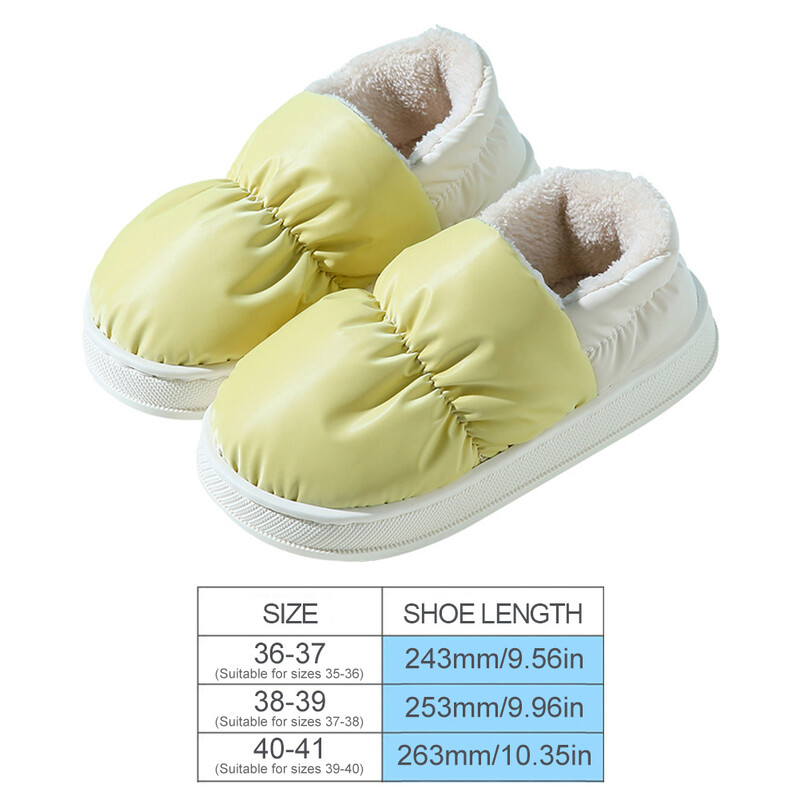 Ženske plišane, tople čizme za snijeg, protuklizne, debele pete, pamučne cipele, udobne, deblje, kućne papuče, čizme na navlačenje, cipele za unutra vani