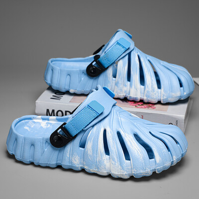 Muške cipele 35-45 Ekološki prihvatljive Green Leaf EVA papuče Kamuflažne vanjske udobne sandale Ženske japanke za par na plaži