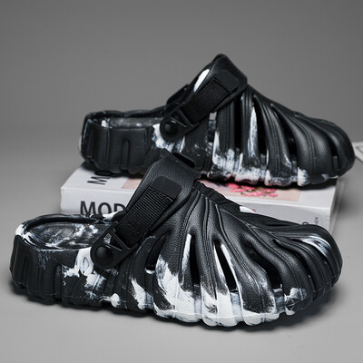 Muške cipele 35-45 Ekološki prihvatljive Green Leaf EVA papuče Kamuflažne vanjske udobne sandale Ženske japanke za par na plaži