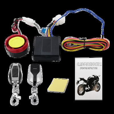Dzinēja palaišanas imobilaizera tālvadības pults Motocikla velosipēda vienvirziena drošības signalizācijas sistēma
