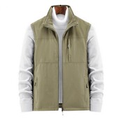 Jachetă reversibilă pentru femei, iarnă, pentru bărbați, cu fermoar, cu buzunare multiple, căptușeală din lână, pluș termic rezistent la vânt pentru femei