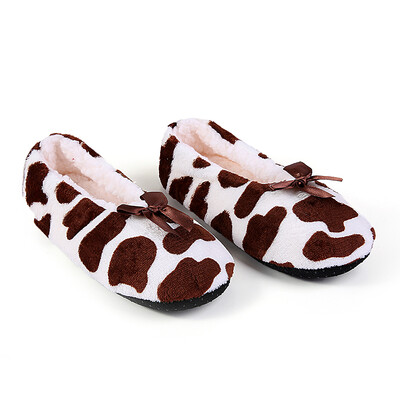 Mntrerm New Snowflake uzorak kućne ženske cipele pamučne vune plišane papuče ženske podne cipele neklizajuće kućne cipele Za obitelj