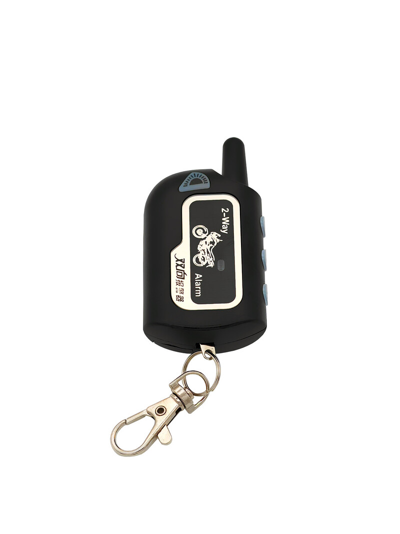 Alarmă antifurt pentru motocicletă în 2 căi Pornire la distanță a motorului 12v Bicicletă electrică Alarma de securitate în două căi Scuter Protecție antifurt