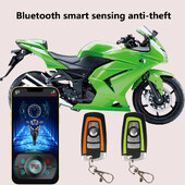 Bluetooth mootorratta vargusvastane alarm tuvastab automaatselt mobiiltelefoni töö, ühe nupuvajutusega PKE induktsiooni vargusvastane lukk