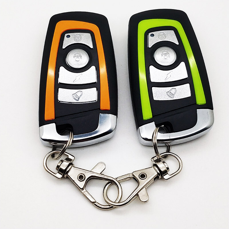 Sistem universal de alarmă pentru motocicletă unidirecțională cu pornire a motorului, telecomandă, telecomandă, 12 V, cu protecție la suprasarcină