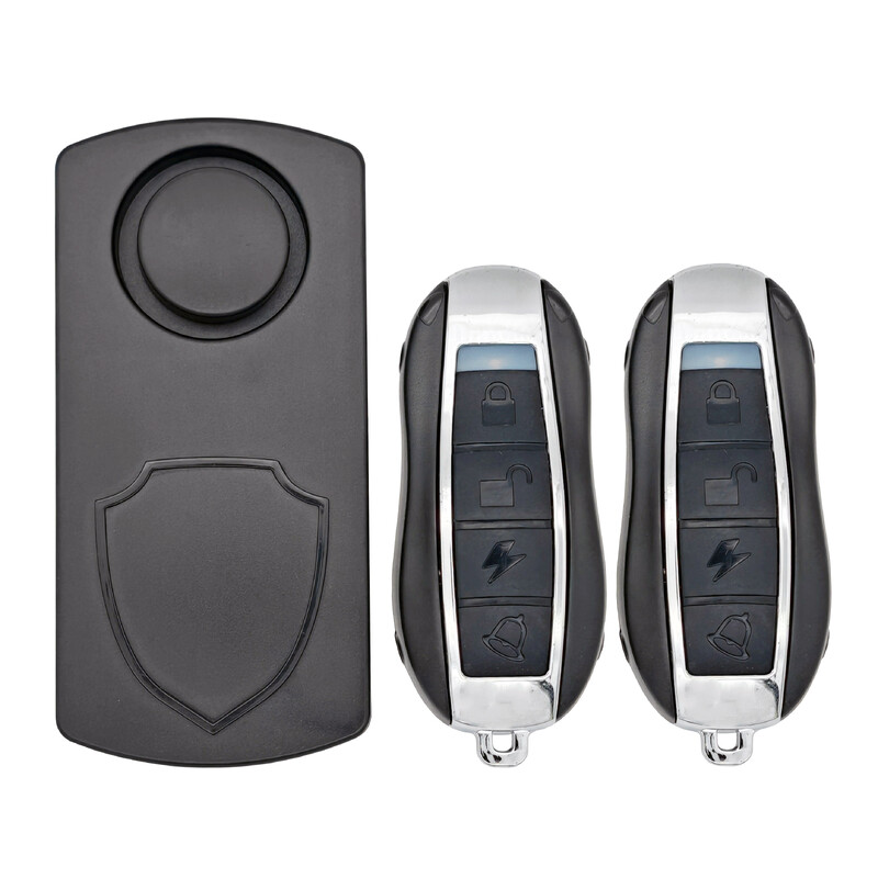 Belaidžio nuotolinio dviračio signalizacija, vandeniui atspari nuo vagystės dviračio motociklo belaidžio saugumo vibracijos judesio jutiklio signalizacija